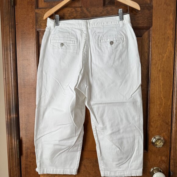 Lee White Capris Size 12M - Picture 8 of 13